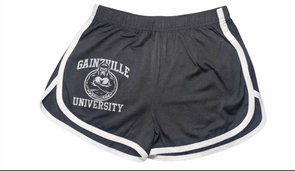 Gainzville University Signature Women’s Athletic Shorts