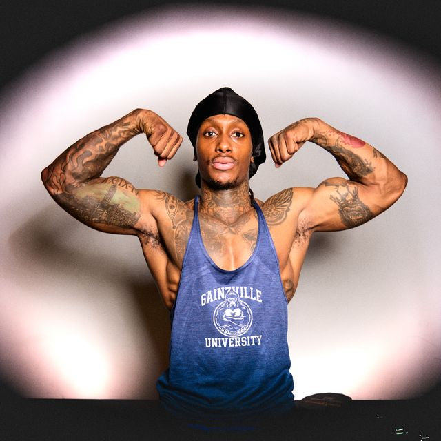 Gainzville University Signature Stringer Tank