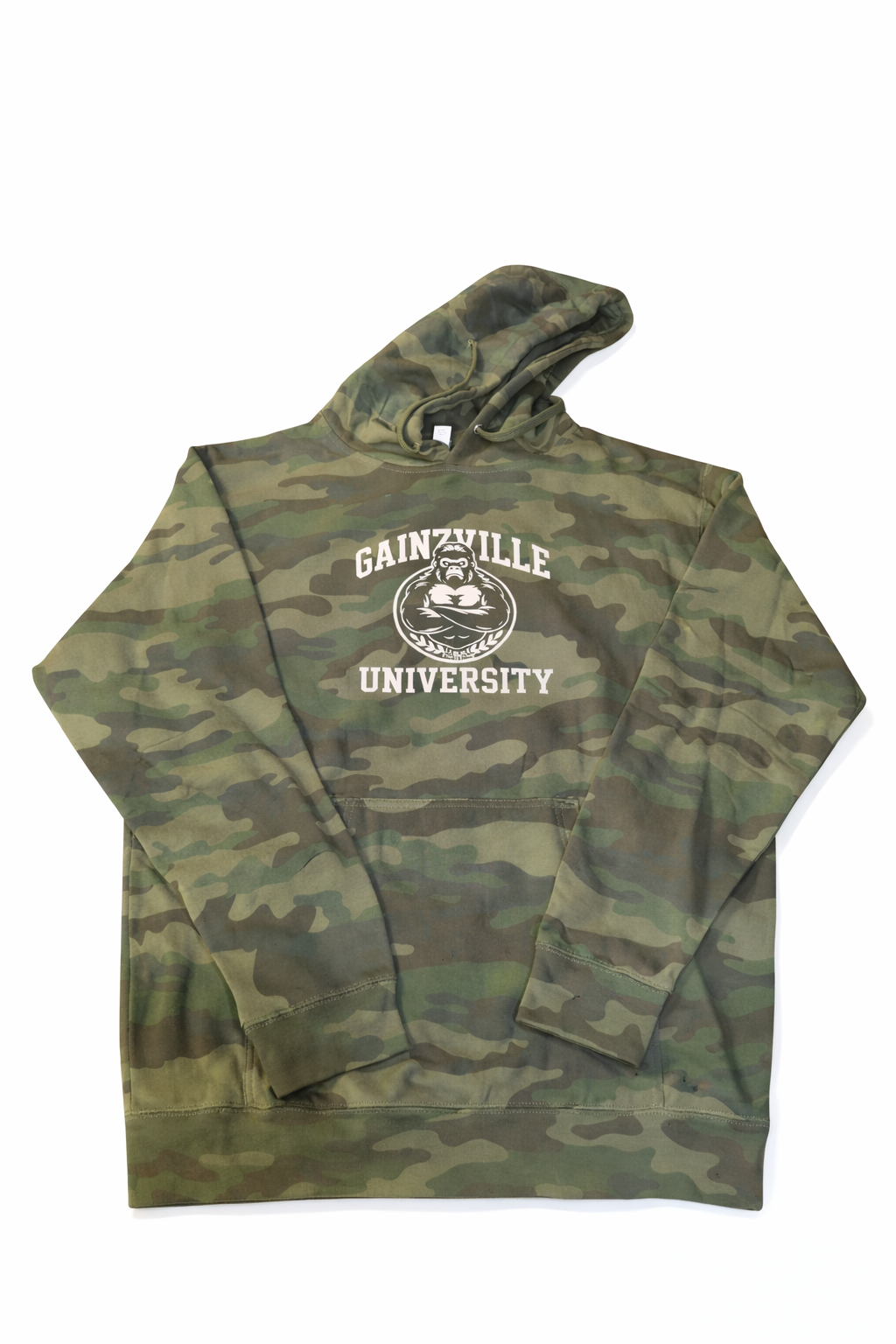 Gainzville University Signature CAMO Hoodie