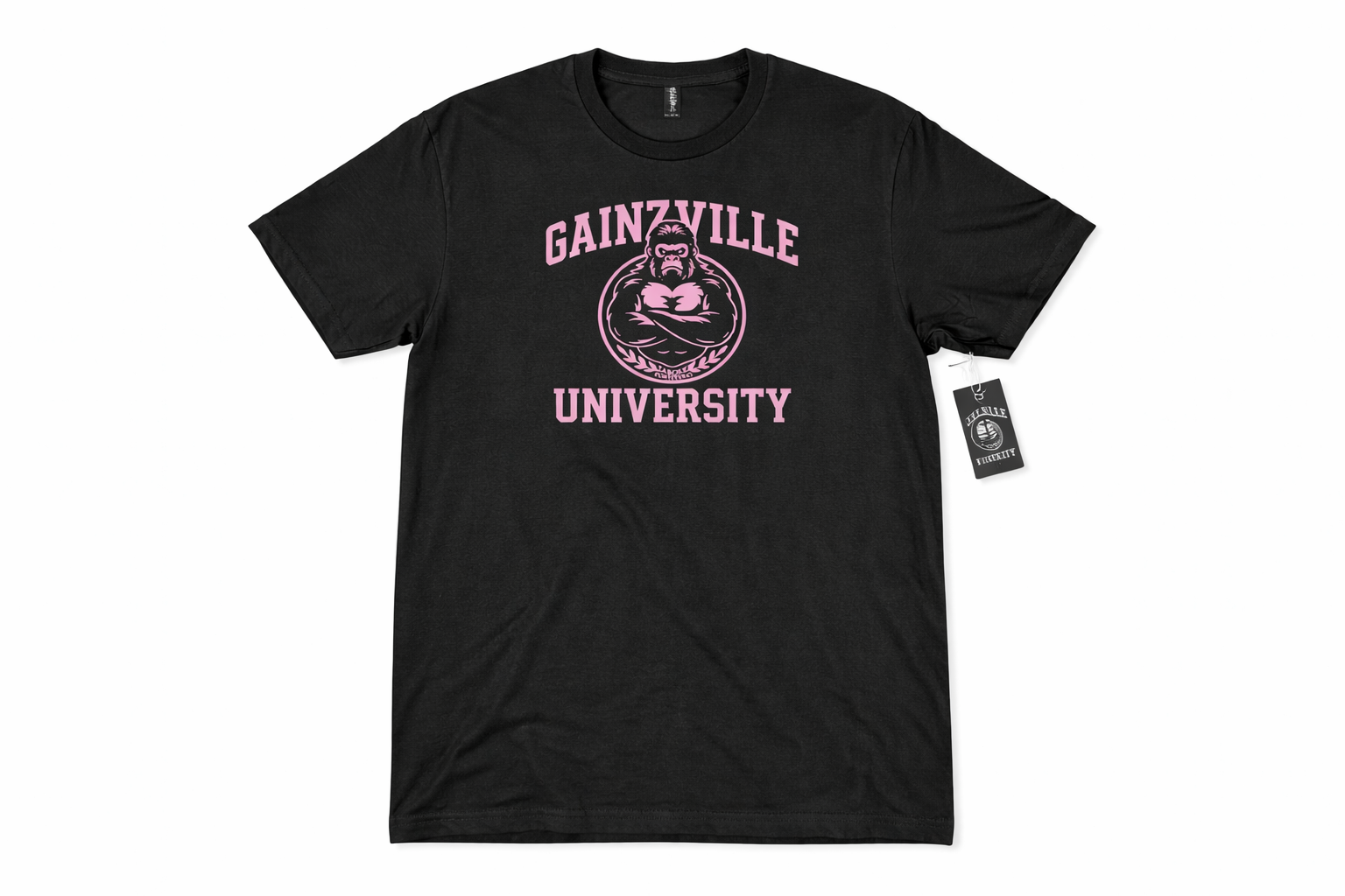 Gainzville University Welcome Week T-Shirt- Pink Collection